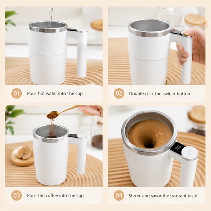 ComyKitch™ Automatic Self Stirring Mixing Mug Cup Coffee Tea