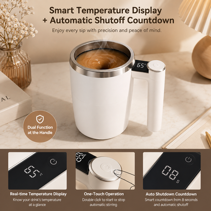 ComyKitch™ Automatic Self Stirring Mixing Mug Cup Coffee Tea